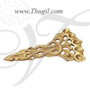 Brass Pooja Five Deepak Arati Pancharti stand