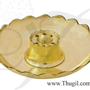 Beautiful Brass Flower Shaped Indian Agarbatti Stand Holder