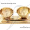 1" Brass Kumkum gift holder box