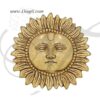 Brass Sun Wall Hanging For Home Decor Indian