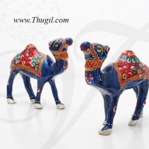 Meenakari Paint Design Camel Statue