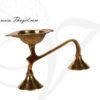 3.8" Brass Aarti Dhoop Single Pooja Arti