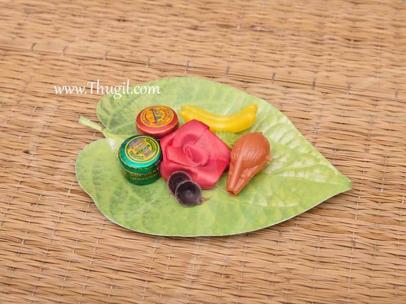 Leaf KumKum Turmeric Box Thamboolam Gift Set Buy Now