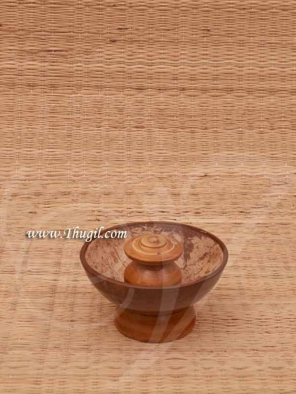 Coconut Shell Agarbathi Stand Wooden Incense Holder Set