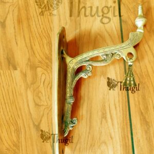 12 inches Brass Design Wall Mount Bracket with Bell Shop Online