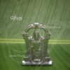 Silver Polish Tirupati Balaji Metal Stand 2 inches