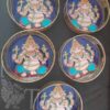 Indian Return Gift Festivals Special Occasions Plate Tray God Ganesha 8 inches