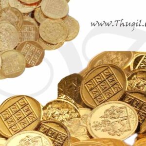 Gold Coins (plated) for Kubera Puja pooja Goddess Kubera Buy Now 108 coins
