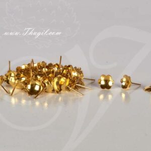 Gold Plated Swarna Pushpam Flower for Hindu Pooja Puja 55 pieces