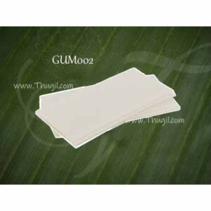 Gum resin adhesive white colour to stick jewellry on to statues and Idols