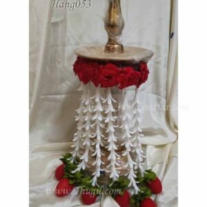 Flower Hanging for diya Lamp Wedding Decorations 9x7 inches