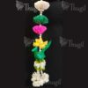 Parrot Lotus Flower Hanging Indian Style Decorations Wedding Function 12 inches