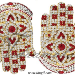 Hastha or Palm Ornaments for vigraha Gods and Goddesses Temple Jewellery Ornaments Buy Online
