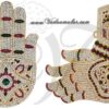 Kati Hastam and Varada Hastam Vishnu Balaji Temple Jewelry 7.5 inches