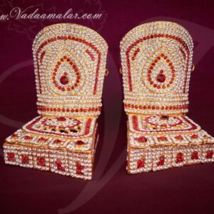 Deity Feet Decoration Paatham Gods and Goddesses Temple Ornaments Buy Online
