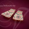 2.2 inches Deity Feet Decoration Paatham Gods and Goddesses Temple