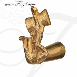4" Ashtapatham Hastham Hand with Udukkai in Brass for Hindu God Buy online