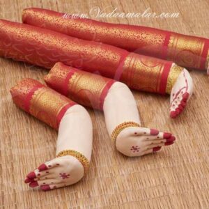 Zari Special Hand and Legs for Lakshmi VaraLaksmi Doll Decoration Buy Now