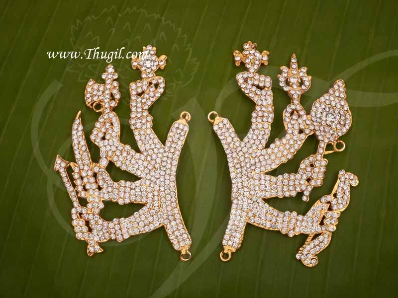 Devi Alankaram Hand With Weapons Hastham Goddesses Durga Temple Ornaments Buy Now 4 inches