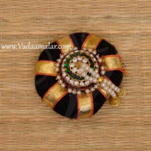 Andal Kondai Side Braid Knot Bharatanatyam Wedding decoration For Women Kids Buy online