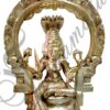 8" Goddess Karumariamman Statue Brass Statue