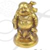 Laughing Buddha Brass Statue