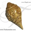 Ganesha Ornamental Brass Conch Shankh