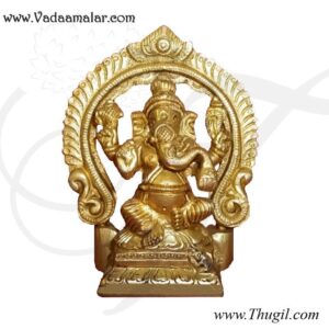 Lord Ganesha Brass Statue
