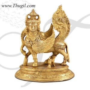 Brass Kamadhenu Statue Buy Now 6.5"