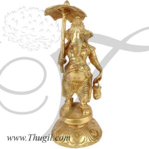 6.5 inches Lord Ganesha Brass Statue Idols