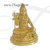 Hindu Lord Shiva in Brass Statue