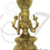 4'' Goddess Mariamman Brass idol