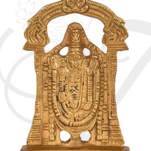 3.8" Brass Statue Of Lord Venkateswara - Balaji