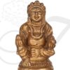 2.6" Kubera Kuberan Small Brass Statue