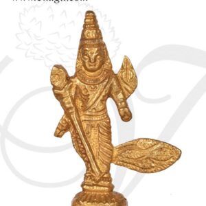 2.5" KARTIKEYA Murugan Murugar Brass Statue