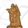 2.4" Lord Radha Krishna Home Decor Brass Statue