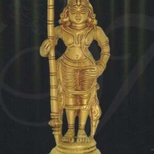 6" Standing Udupi Krishna Brass Showpiece Statue Buy Now