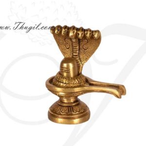 3.5" Brass Statue Hindu God Shiva Siva Lingam Buy Now