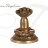 4.5" Brass Statue Hindu God Shiva Siva Lingam Buy Now