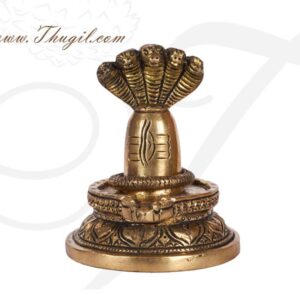Brass Statue Hindu God Siva Lingam Buy Now 3"