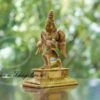5.5" Indian Lord Garudalwar Brass Decorative Statue.