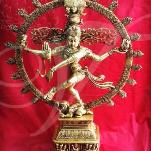 24 inches 2 feet Lord Nataraja Shiva Brass Statue Dancing Shiva Buy Now