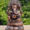 Lord Ganesha Ganesh Statue Oxidized Metal Buy Now 15 inches