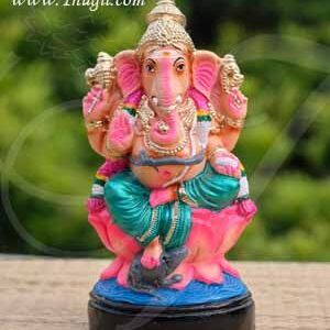 Ganesha Ganapathy Doll Vinaygar Paper Mache 10" Buy Online