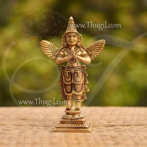 Brass Indian Lord Garudalwar Decorative Statue Buy Now 6"