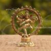Nataraja Dancing Shiva Statues in Brass 5 inches Good Quality