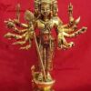 Brass Lord Murugar Karthikeya Statue 10 Inches