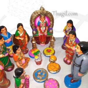 Seemantham Gollu Set Golu Doll Bommai Navarathatri Baby Shower 10 pieces
