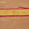 Waist Belt Red with Gold Border Dhothi Pooja Belt Hindu Temple 48 inches