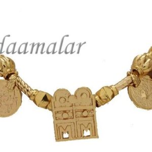 Buy Thali online Thiru Mangalyam For Deity South India Mangalsutra Wedding Bride Micro Gold plated